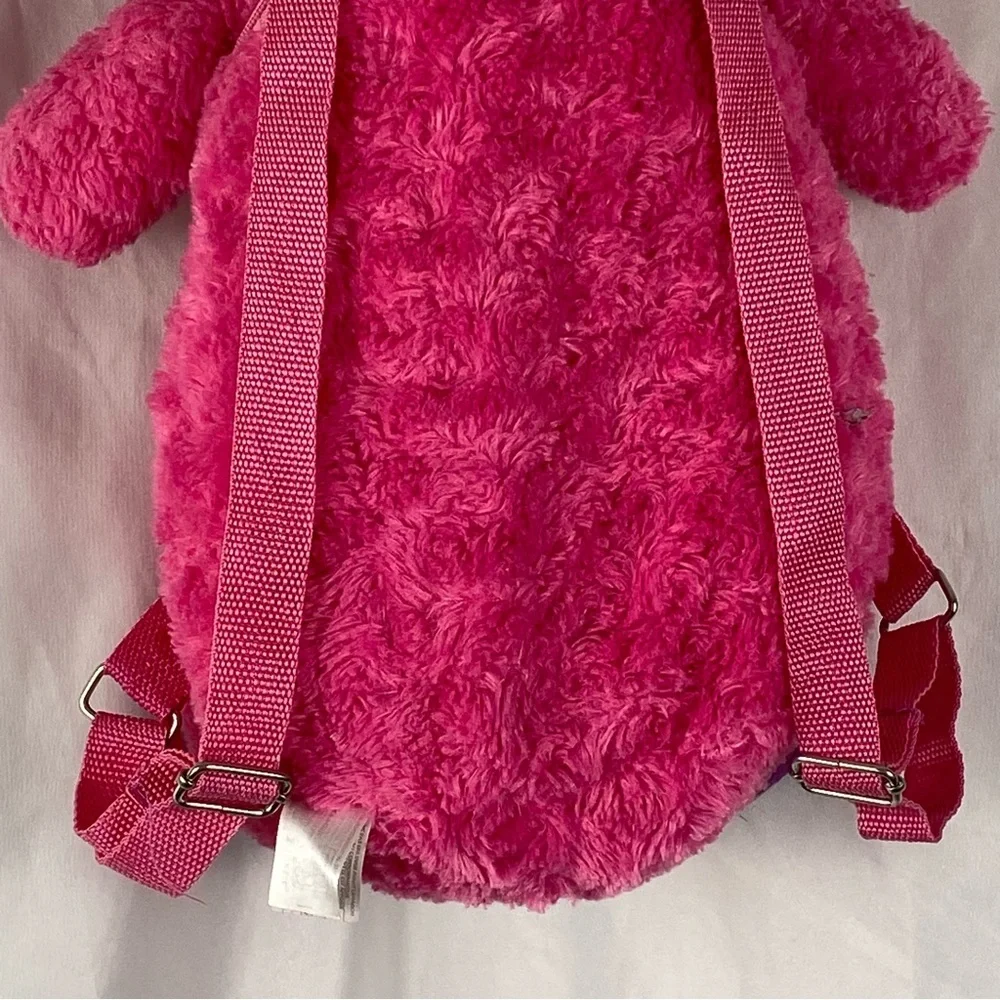 Pink Penguin Plush Backpack